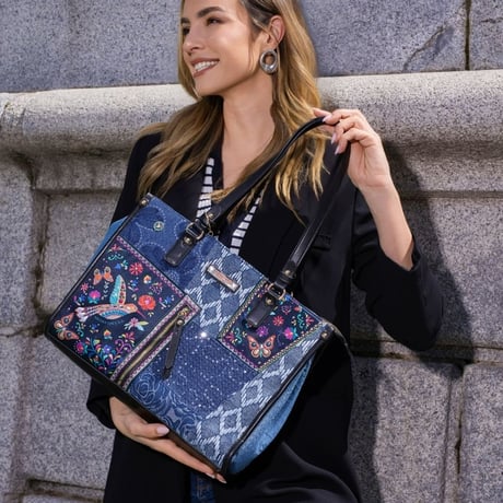 BOSQUE DE AMOR~ Denim crossbody bag