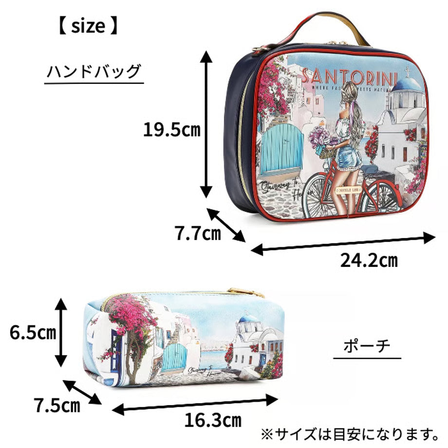 New design★nicolelee travel handbag (with 3 pouches)