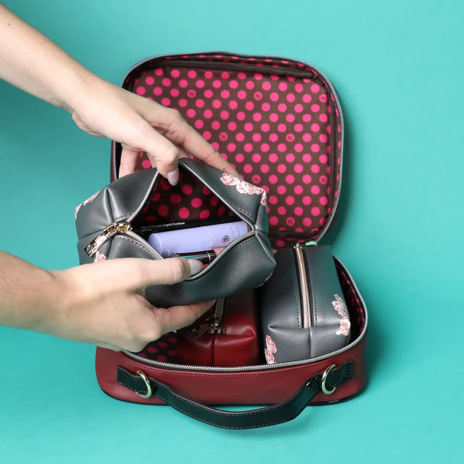 New design★nicolelee travel handbag (with 3 pouches)