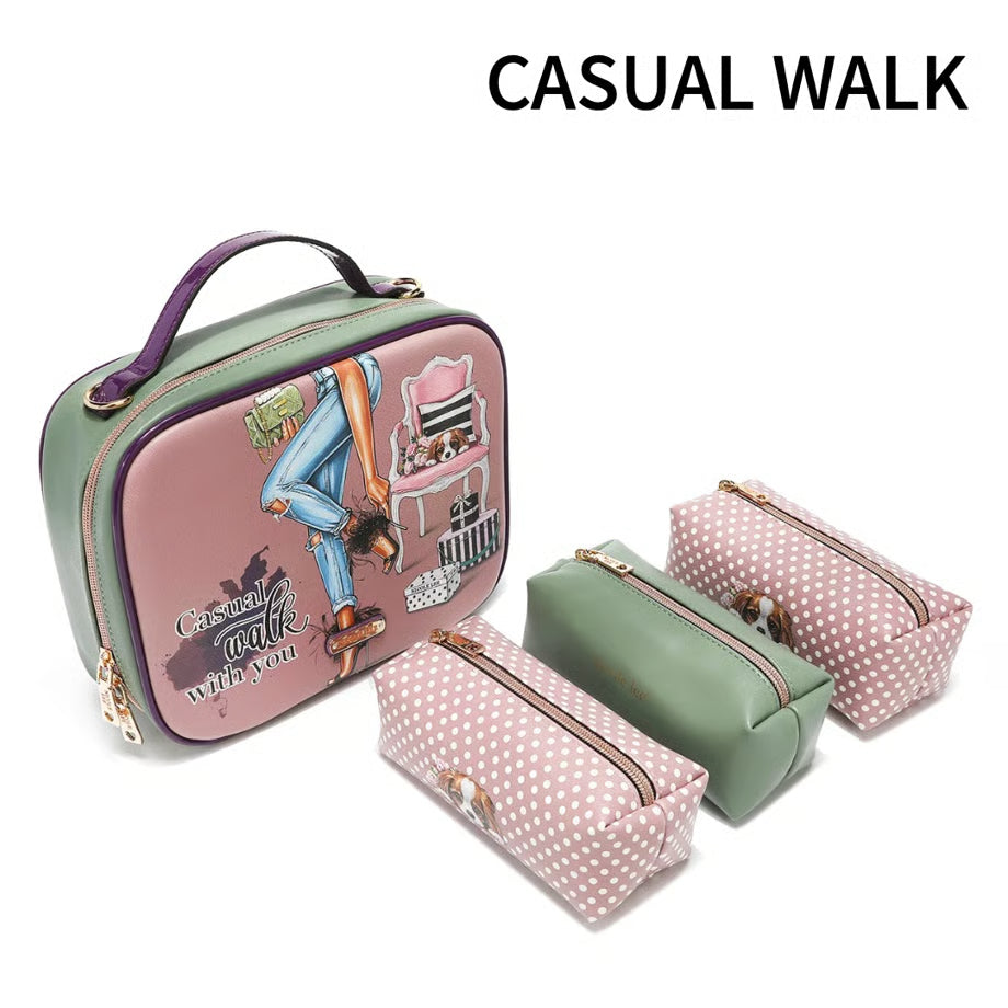 New design★nicolelee travel handbag (with 3 pouches)