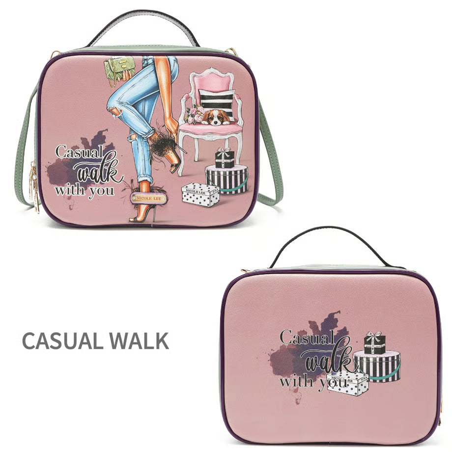 New design★nicolelee travel handbag (with 3 pouches)