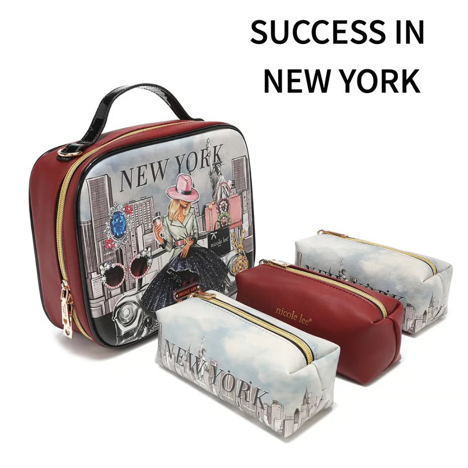 New design★nicolelee travel handbag (with 3 pouches)