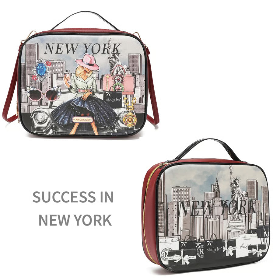 New design★nicolelee travel handbag (with 3 pouches)