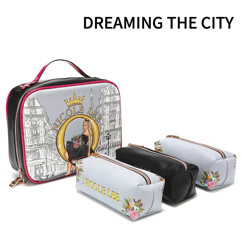 New design★nicolelee travel handbag (with 3 pouches)